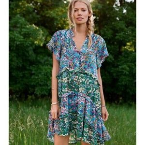 Anthropologie Robin Tiered Dress
